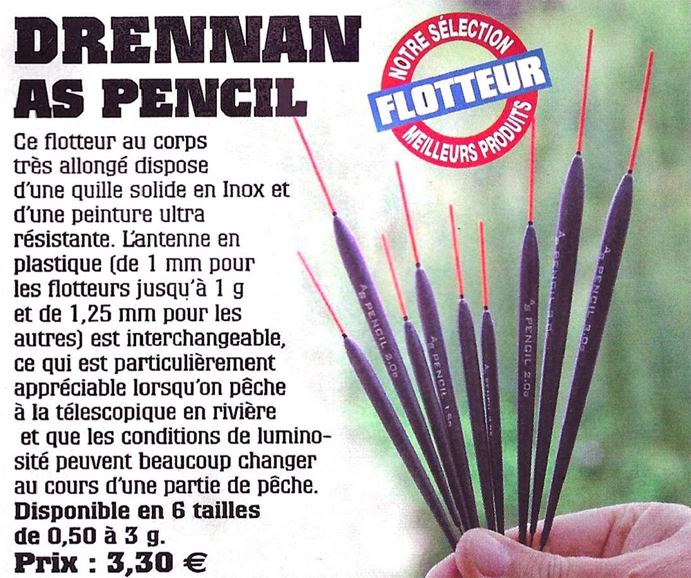 as pencil
