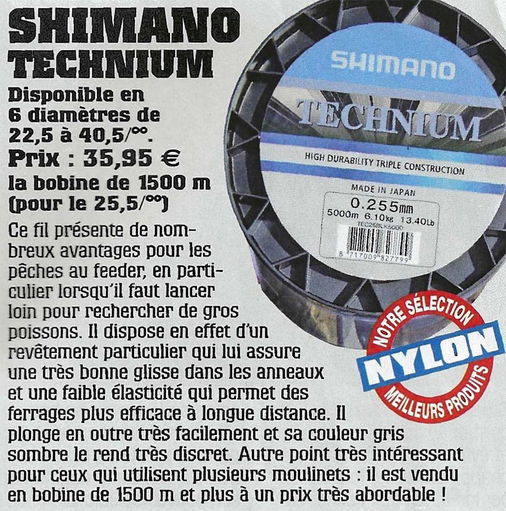 shimano technium