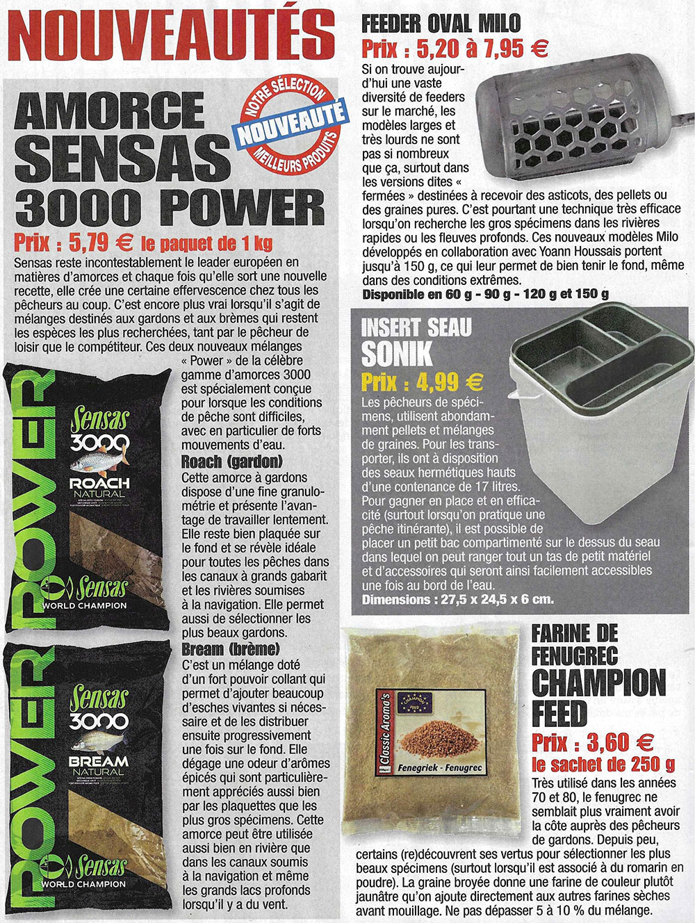 sensas 3000 power