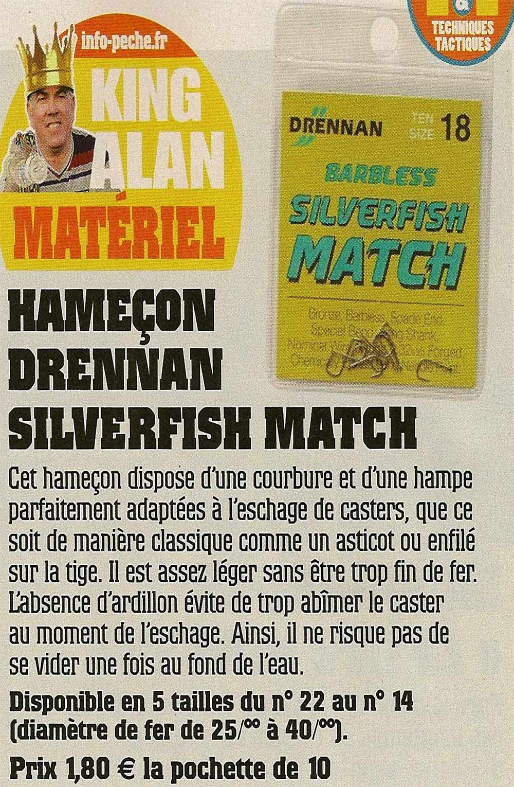 brennan silverfish match
