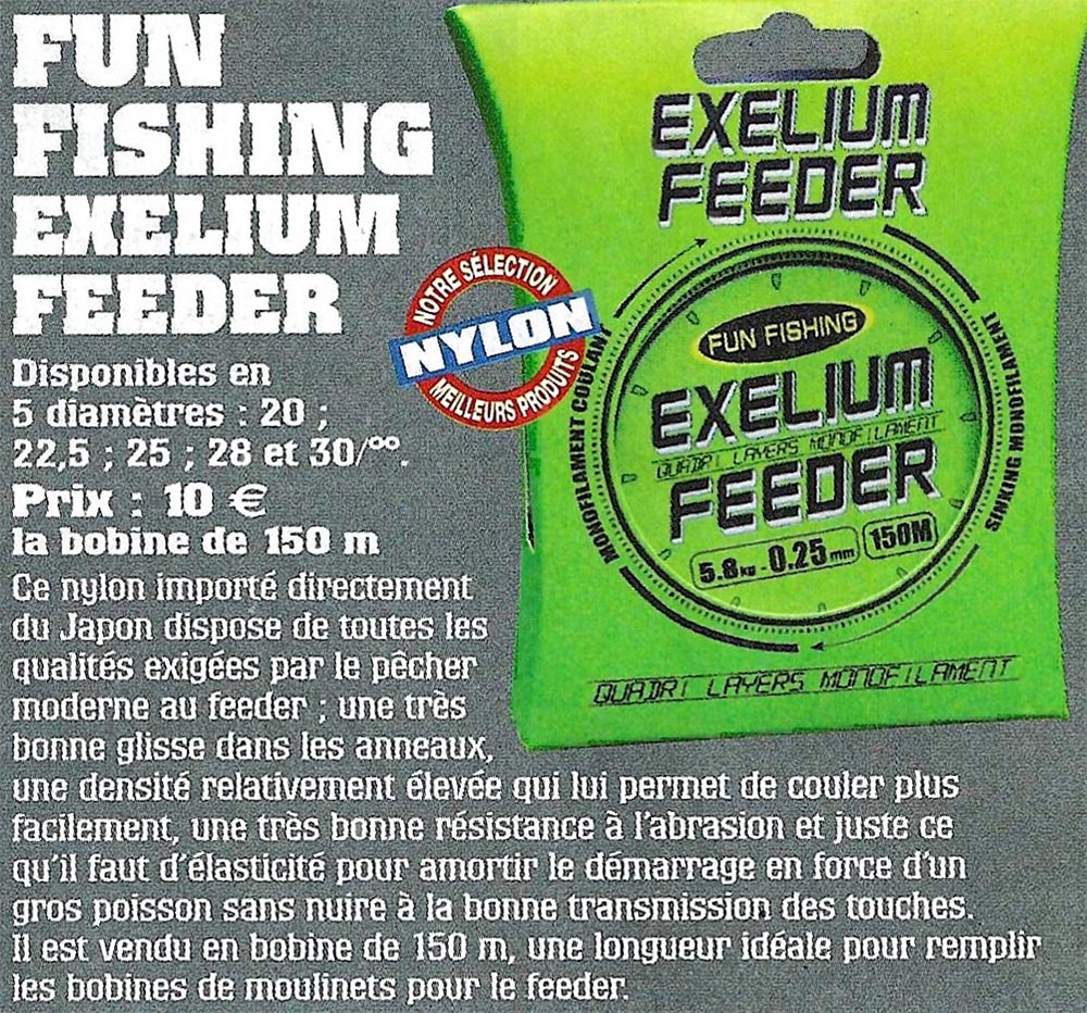 f fishing exel feeder