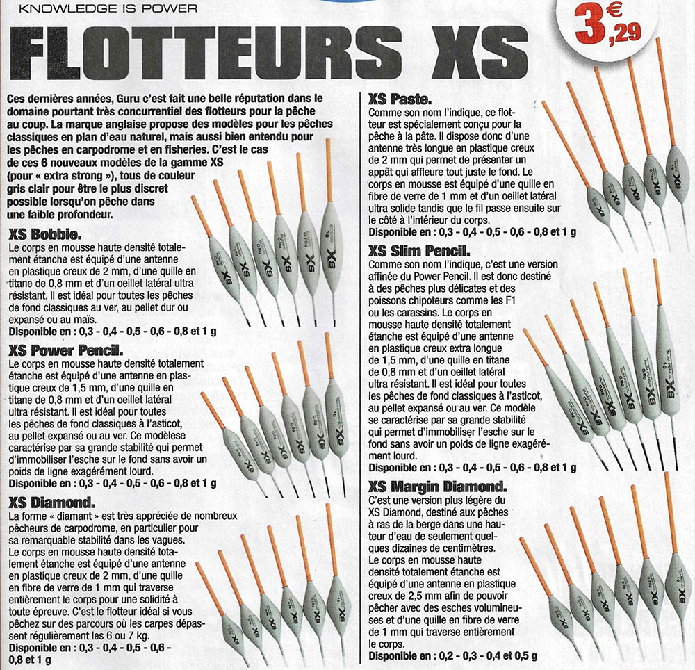 flotteursxs