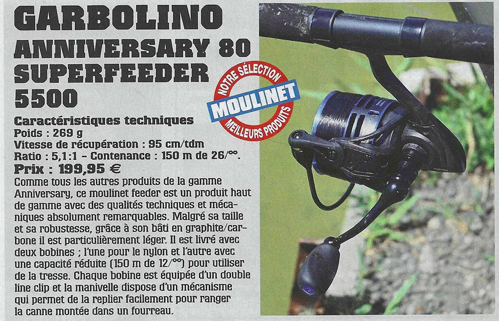 moulinet garbolino 5500